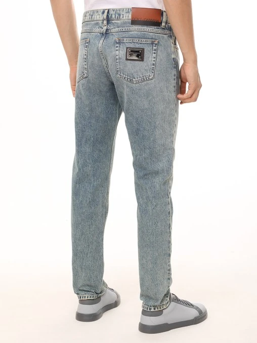 Джинсы Regular Fit хлопковые DOLCE & GABBANA