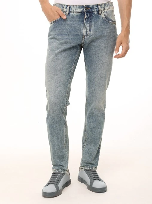 Джинсы Regular Fit хлопковые DOLCE & GABBANA