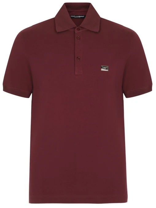 Поло хлопковое DOLCE & GABBANA