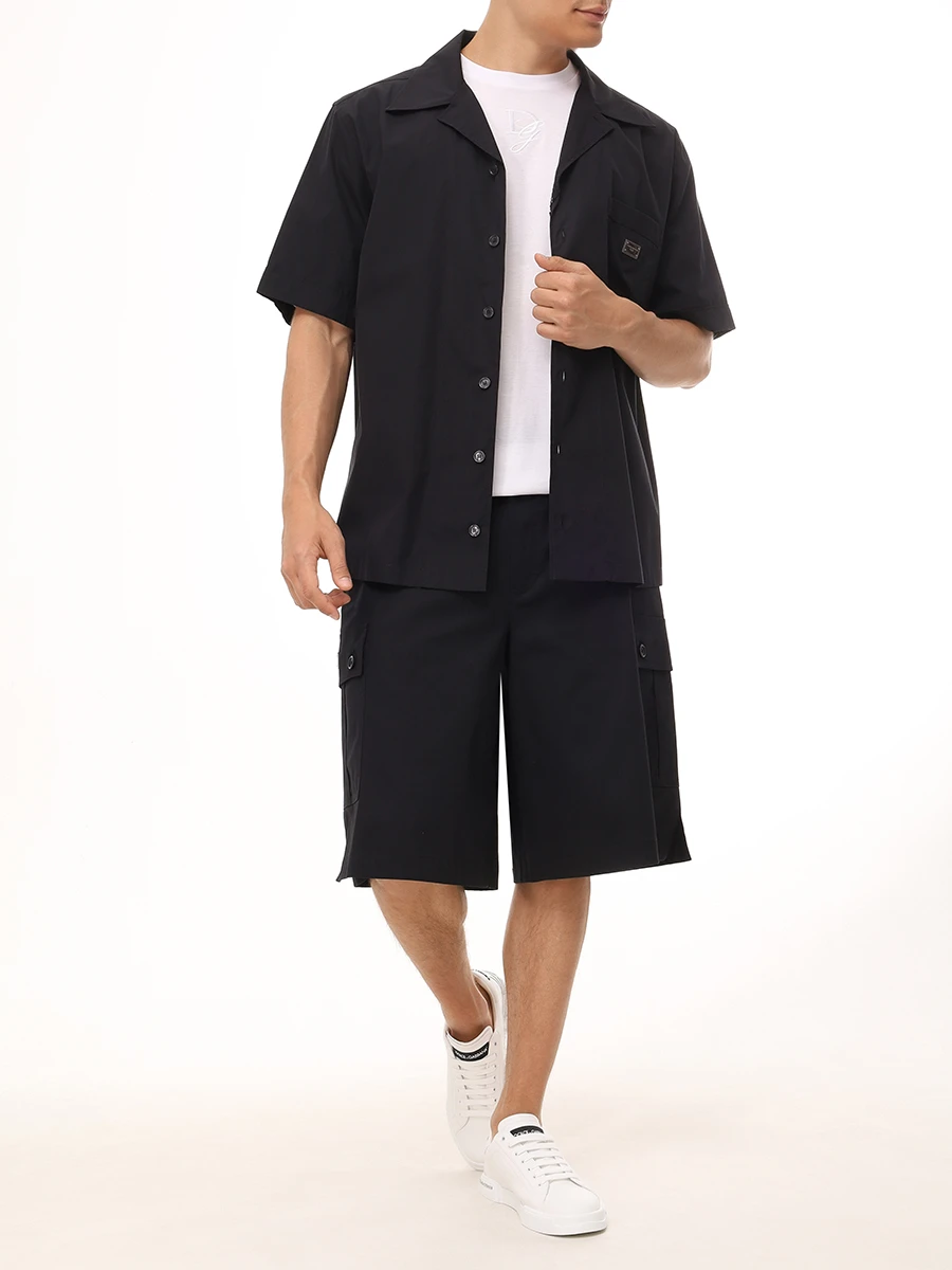 Бермуды-карго хлопковые