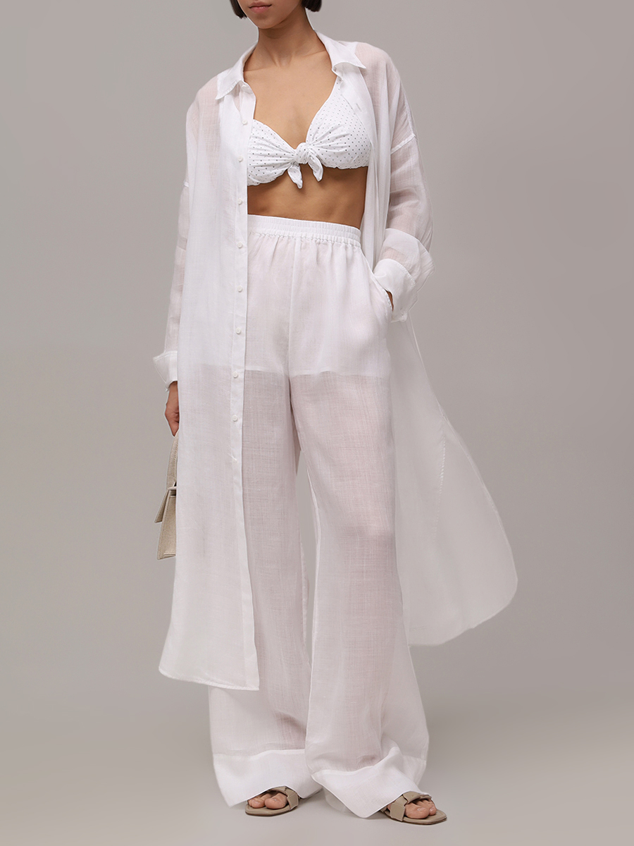 Брюки из рами