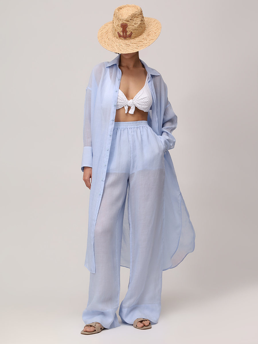 Брюки из рами