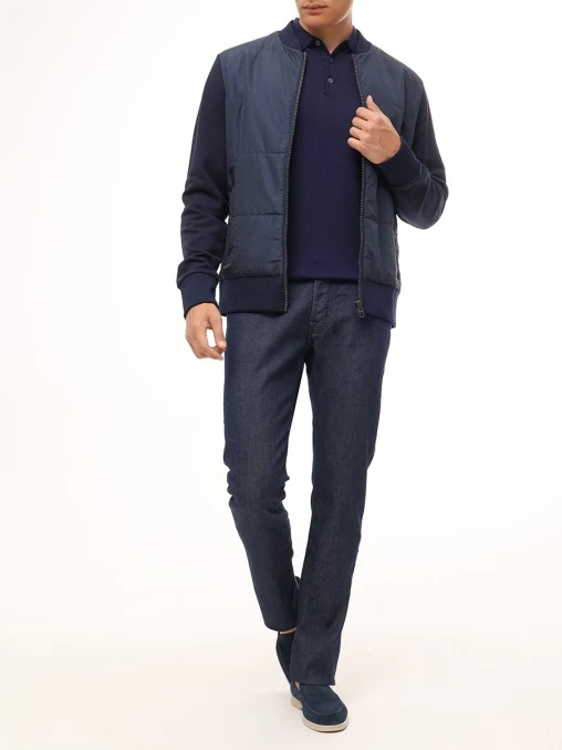 Джинсы Slim Fit хлопковые JACOB COHEN
