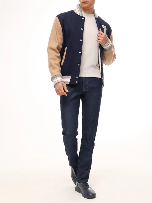 Джинсы Slim Fit хлопковые JACOB COHEN