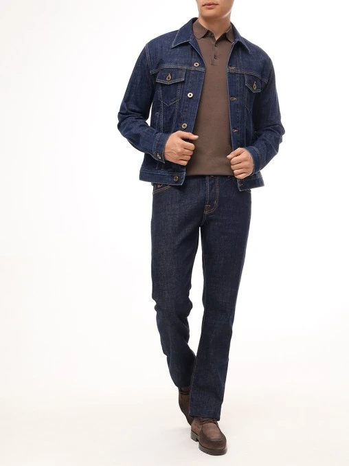 Джинсы Regular Fit хлопковые JACOB COHEN