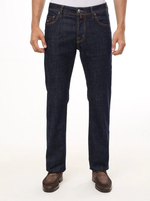 Джинсы Regular Fit хлопковые JACOB COHEN