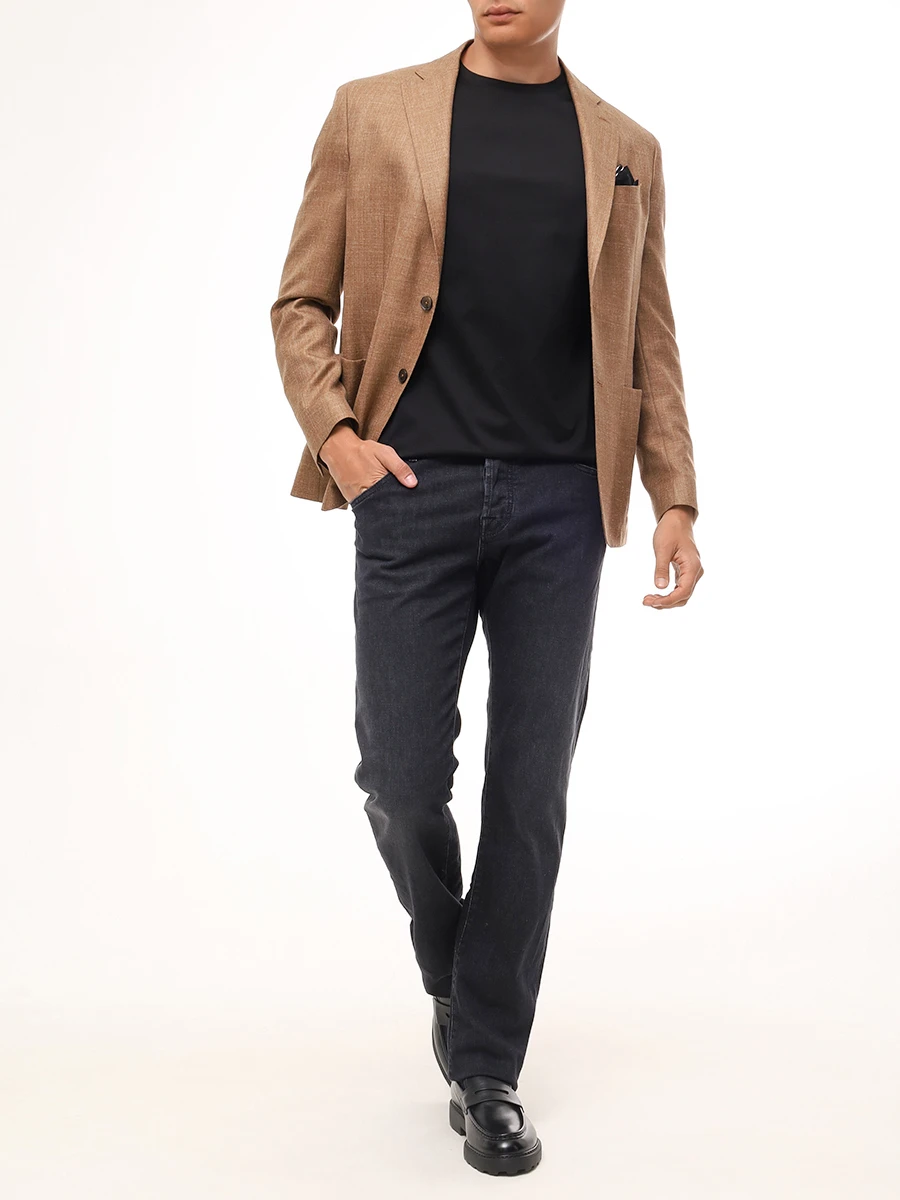 Джинсы Regular Fit хлопковые