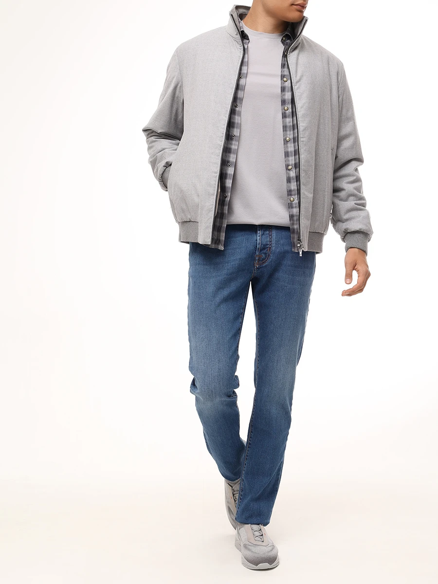 Джинсы Slim Fit хлопковые