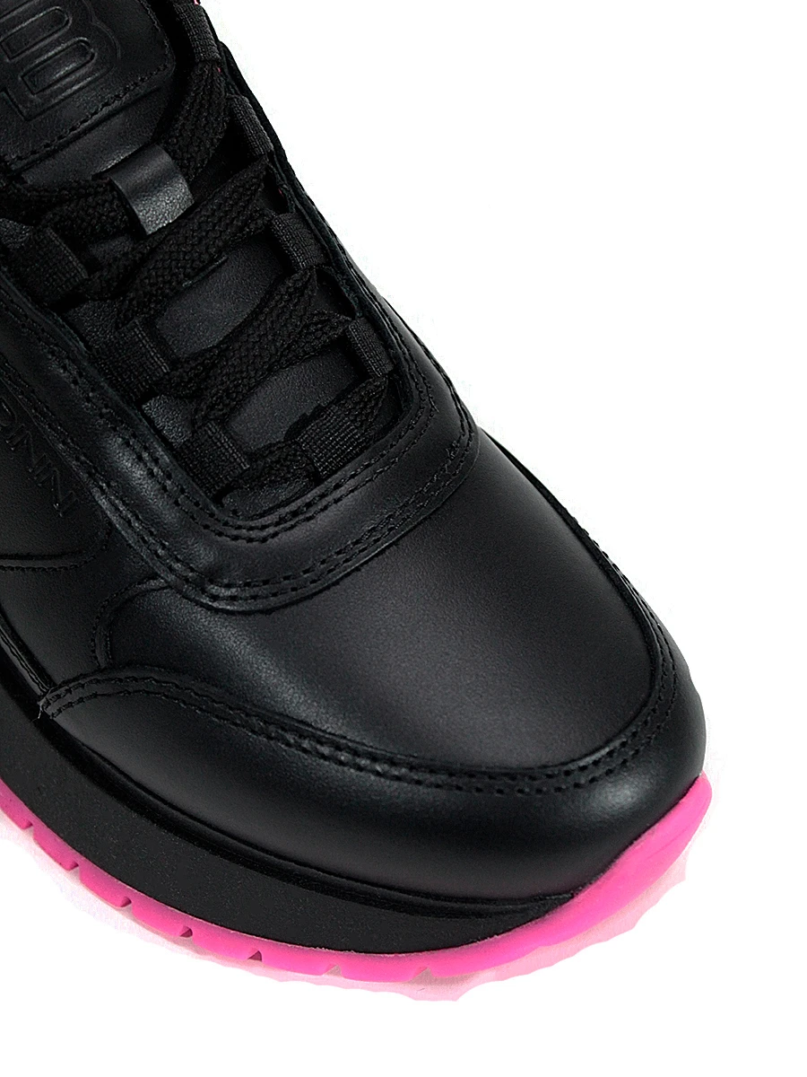 Кроссовки кожаные