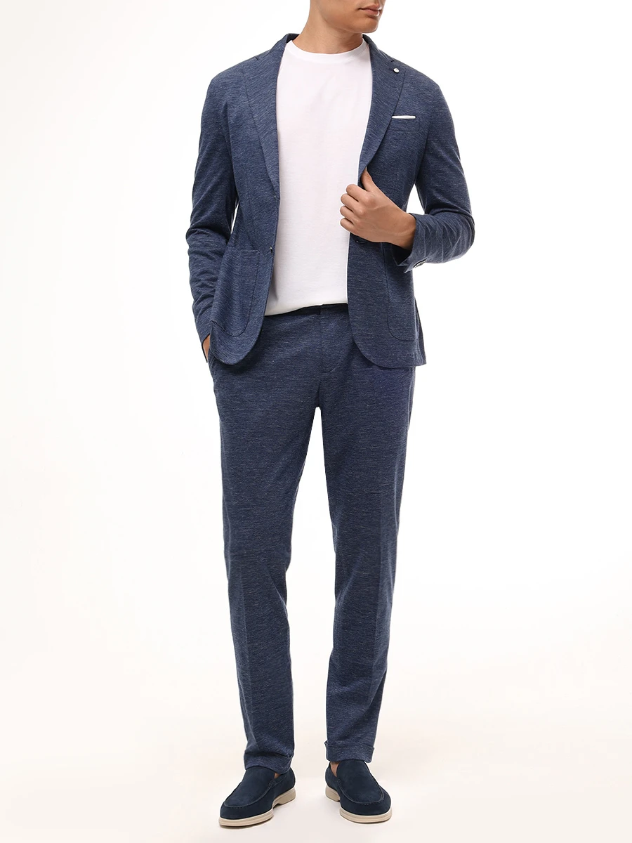 Костюм из хлопка и льна