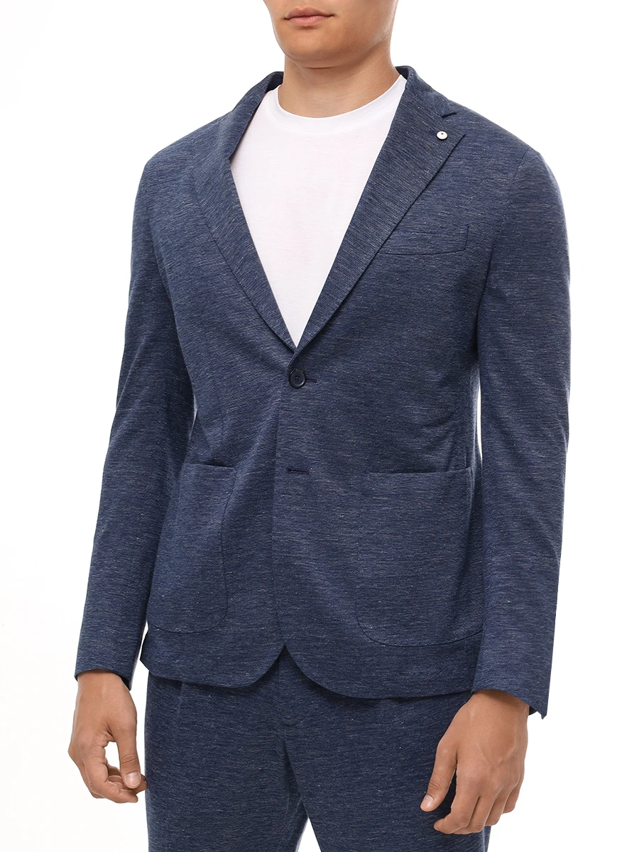 Костюм из хлопка и льна