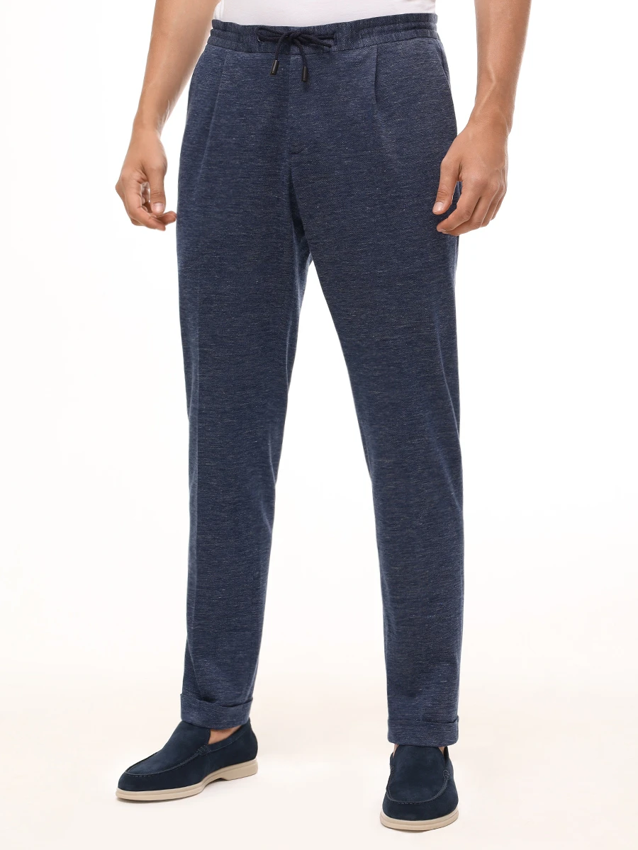 Костюм из хлопка и льна