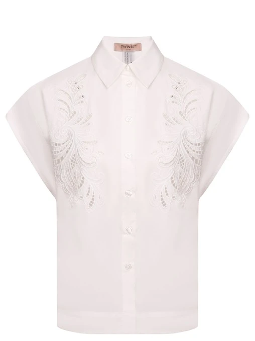 Блуза хлопковая TWINSET