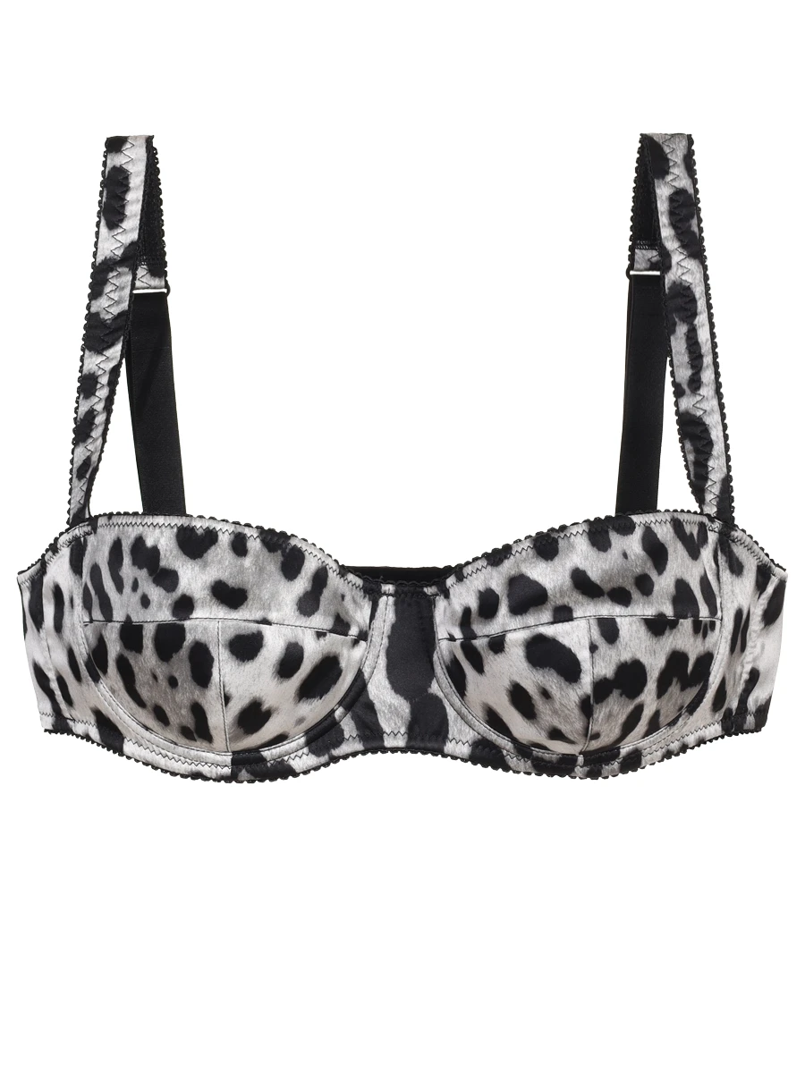 Бюстгальтер-балконет шелковый