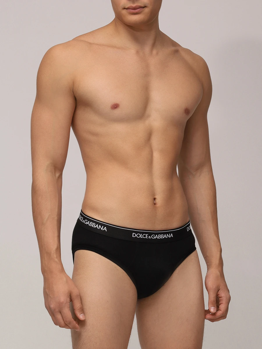 Набор из двух хлопковых трусов-слип