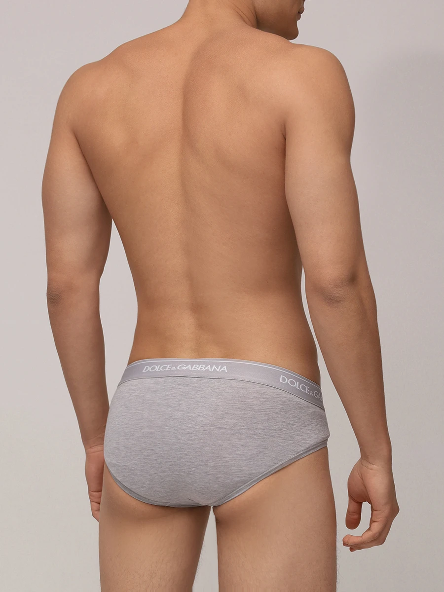 Набор из двух хлопковых трусов-слип