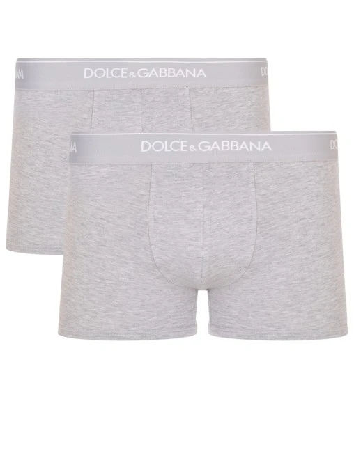 Набор из двух хлопковых трусов-боксеров DOLCE & GABBANA