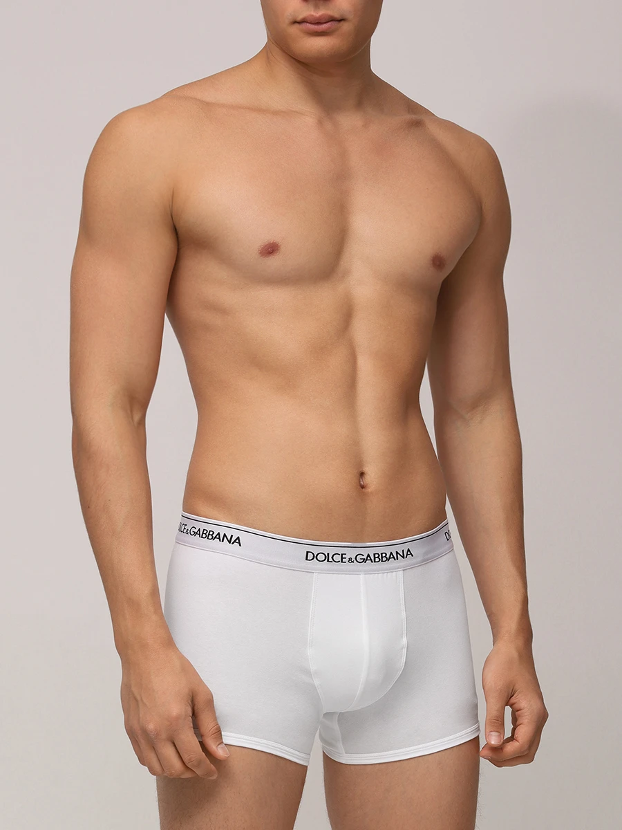 Набор из двух хлопковых трусов-боксеров