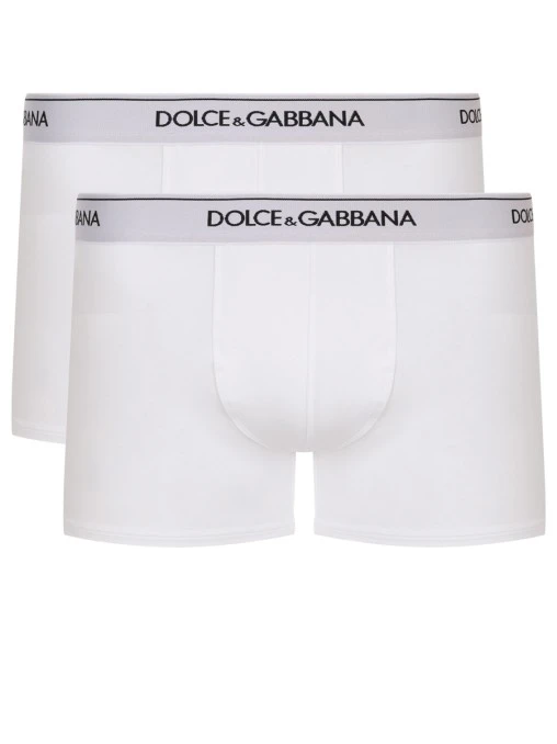 Набор из двух хлопковых трусов-боксеров DOLCE & GABBANA