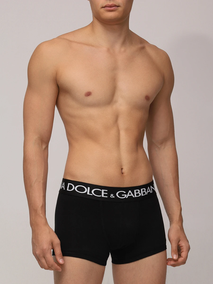 Набор из двух хлопковых трусов-боксеров