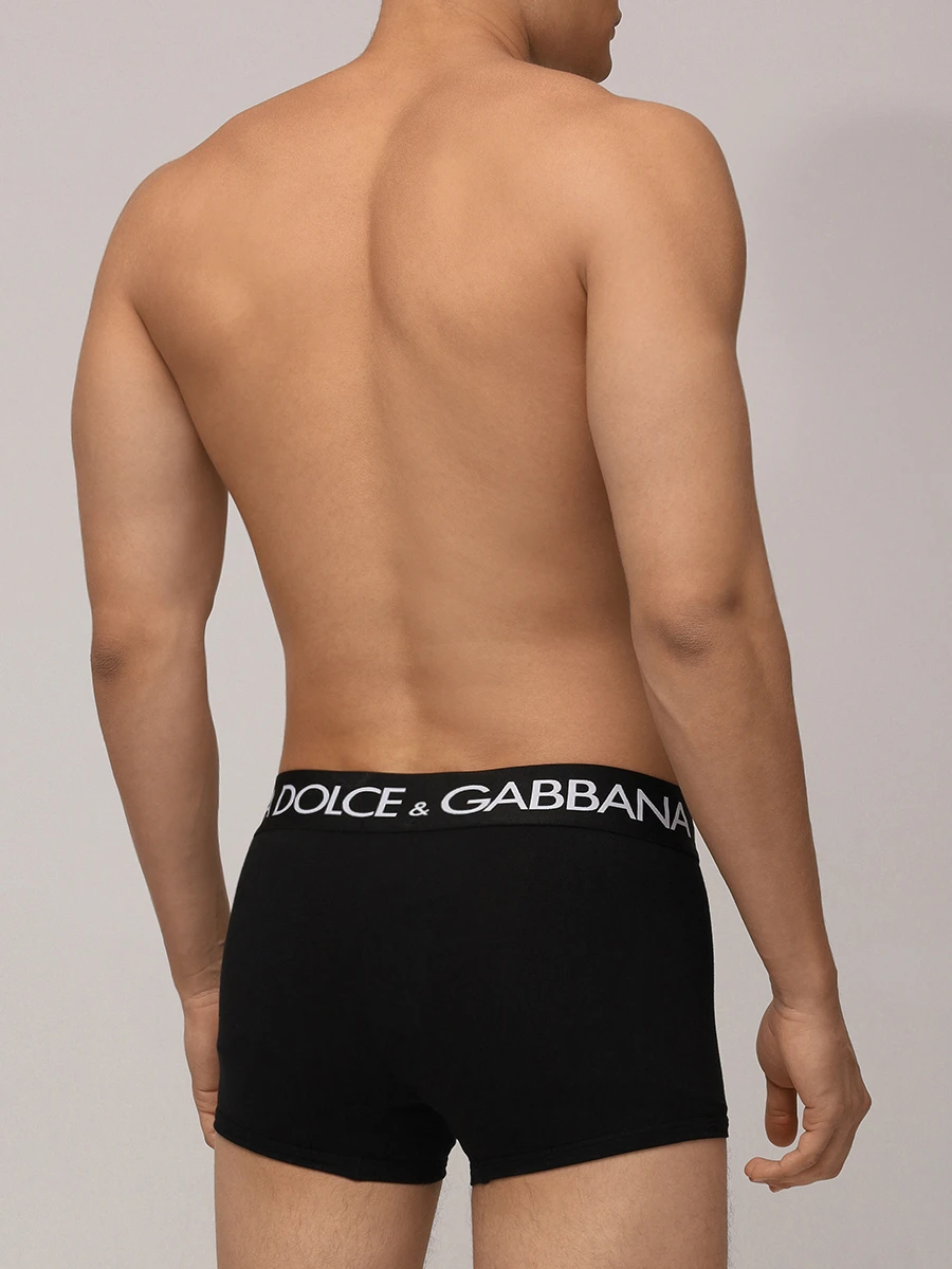 Набор из двух хлопковых трусов-боксеров