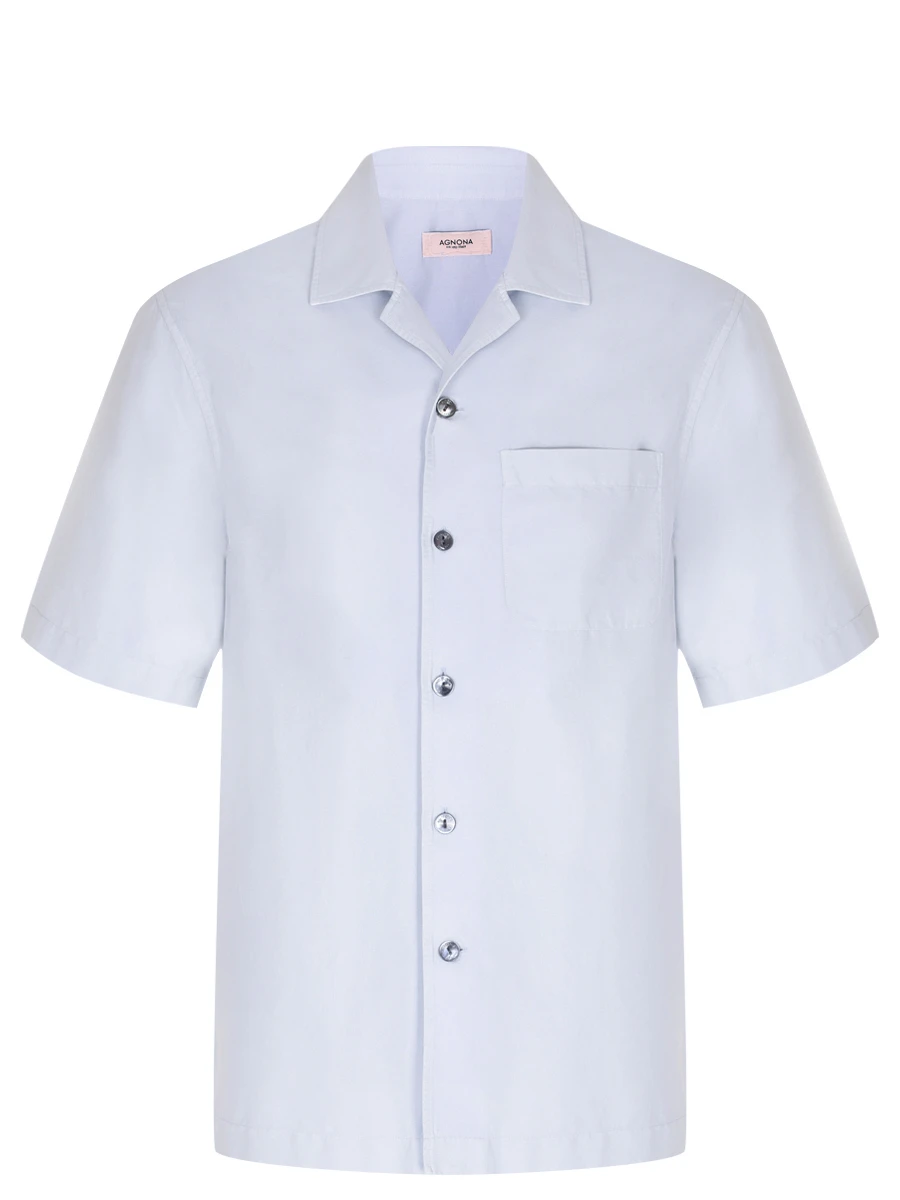 Рубашка из шелка и хлопка