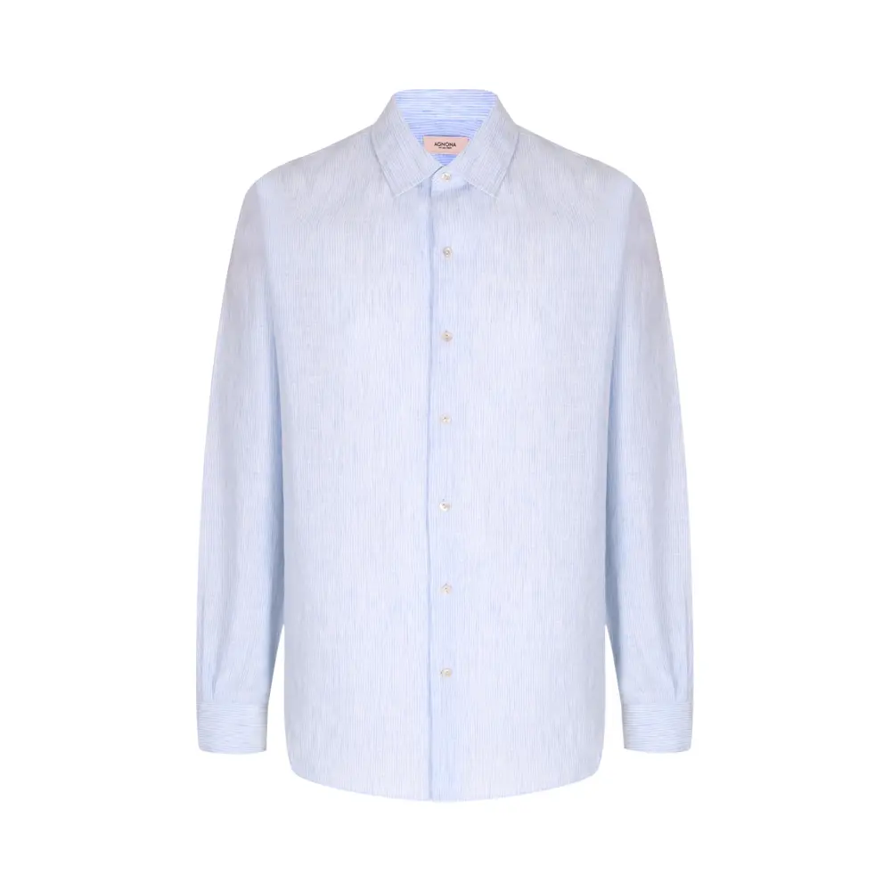 Рубашка Regular Fit льняная