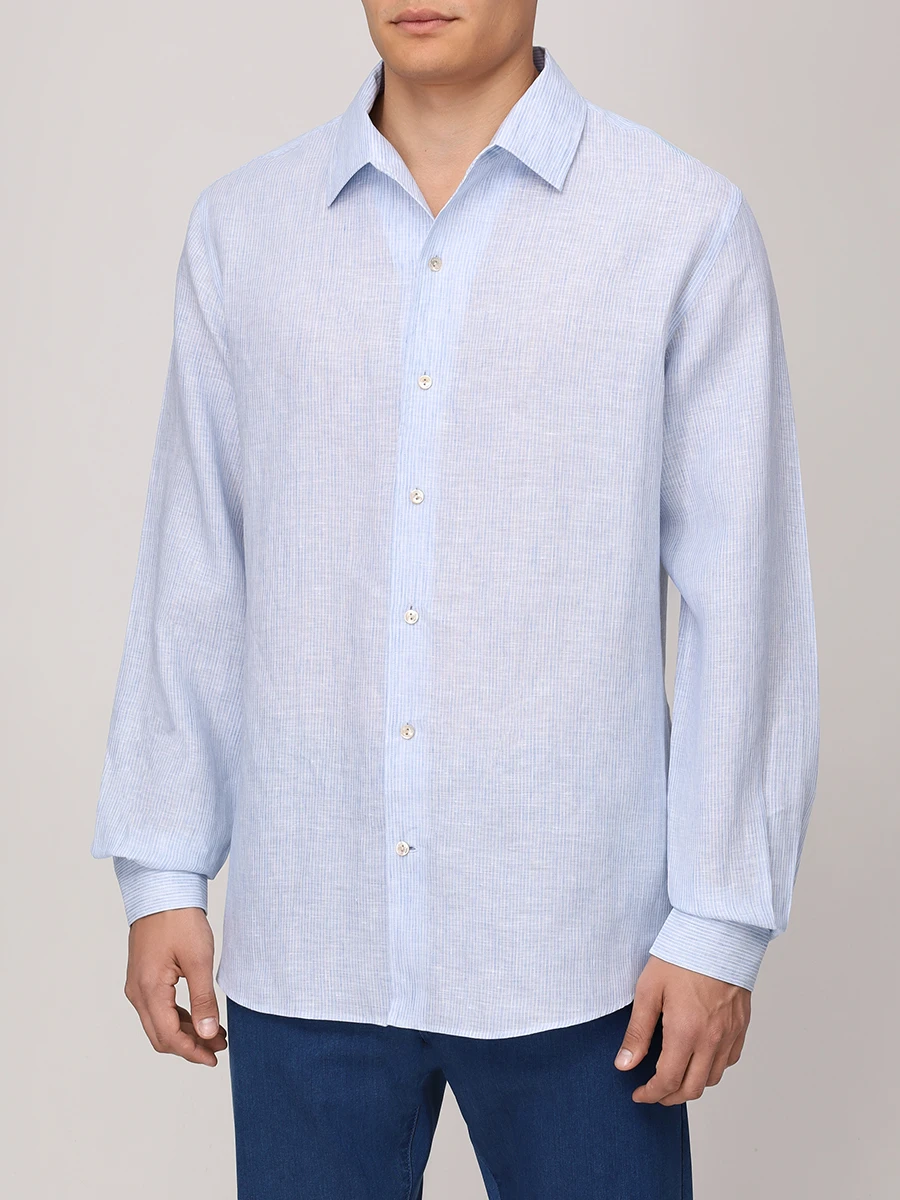 Рубашка Regular Fit льняная