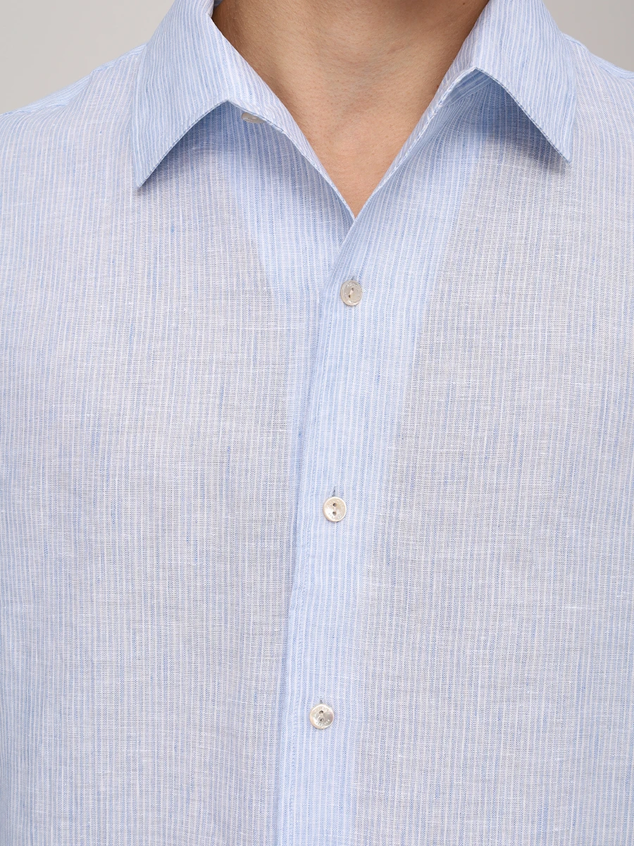 Рубашка Regular Fit льняная