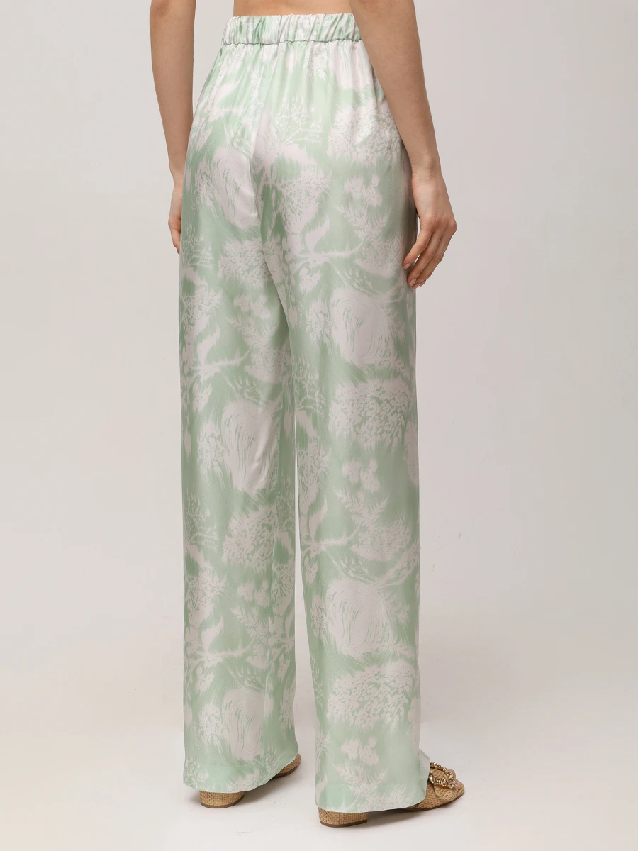 Брюки шелковые