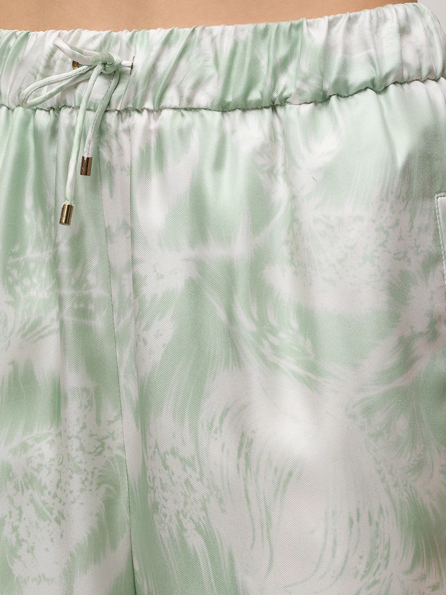 Брюки шелковые