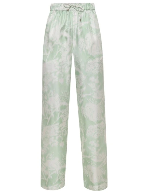 Брюки шелковые AGNONA