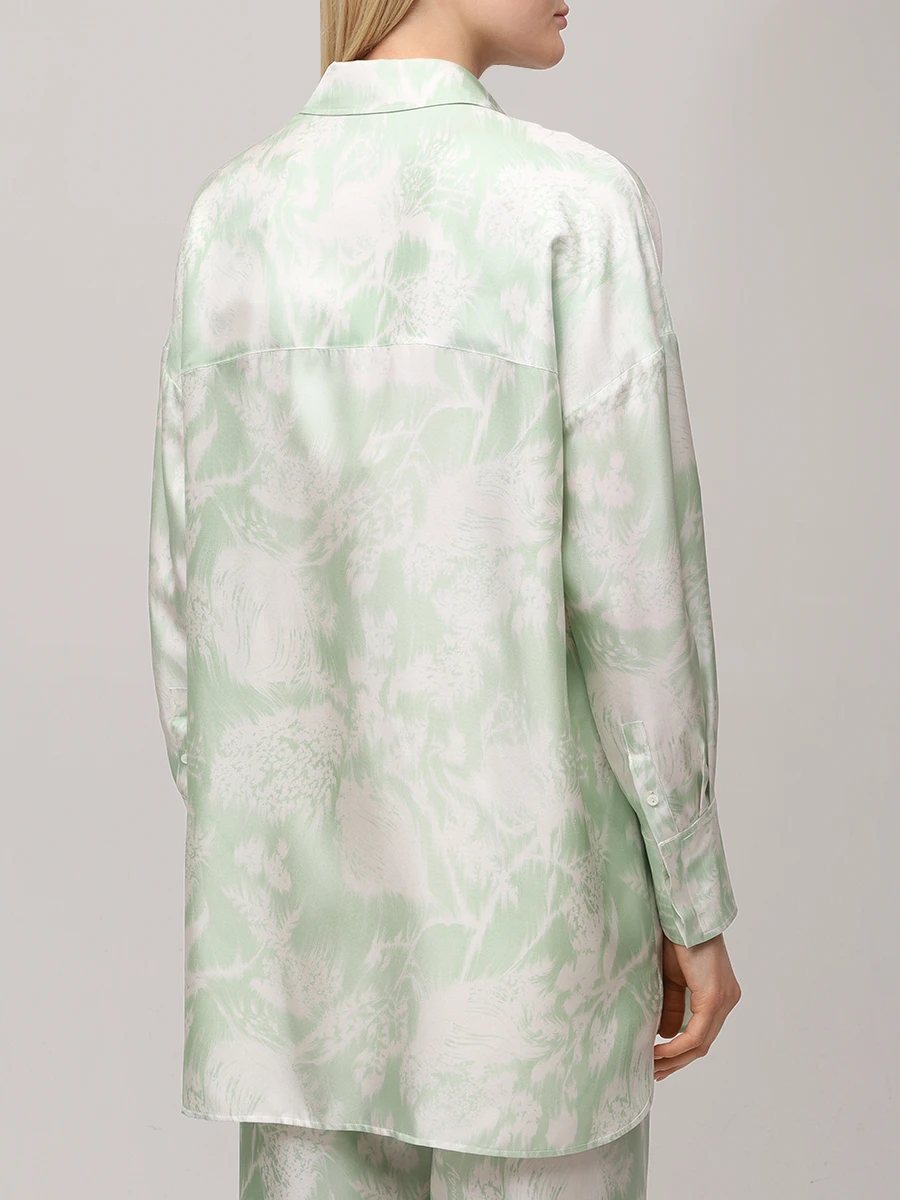 Рубашка шелковая