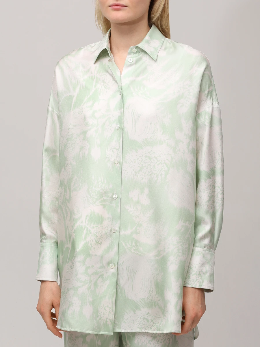 Рубашка шелковая