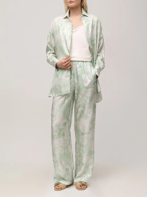 Рубашка шелковая AGNONA