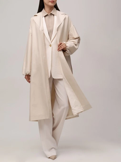 Плащ из шелка AGNONA