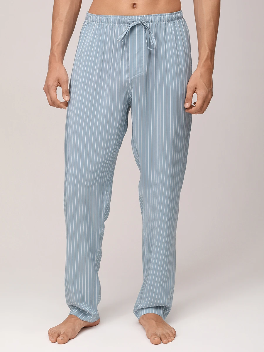 Брюки из вискозы и шелка