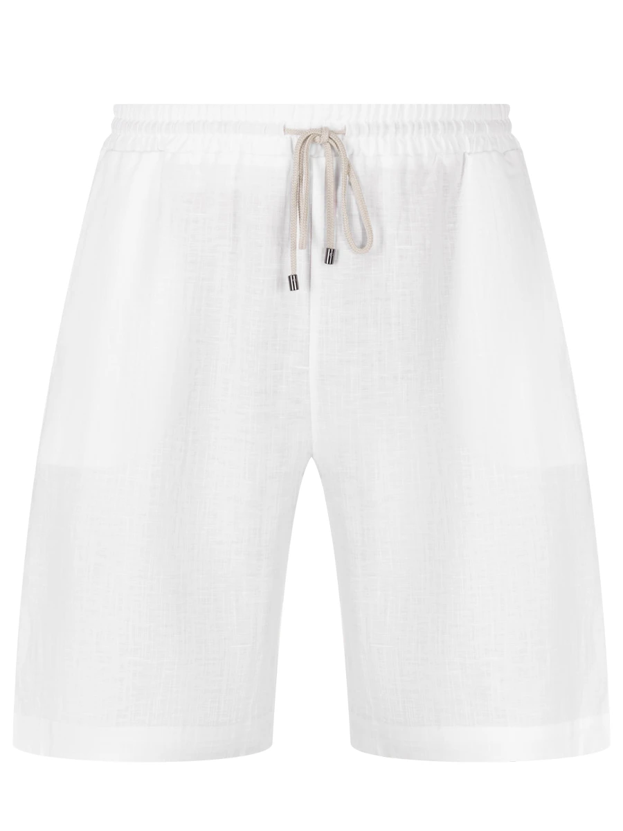 Шорты из хлопка и льна