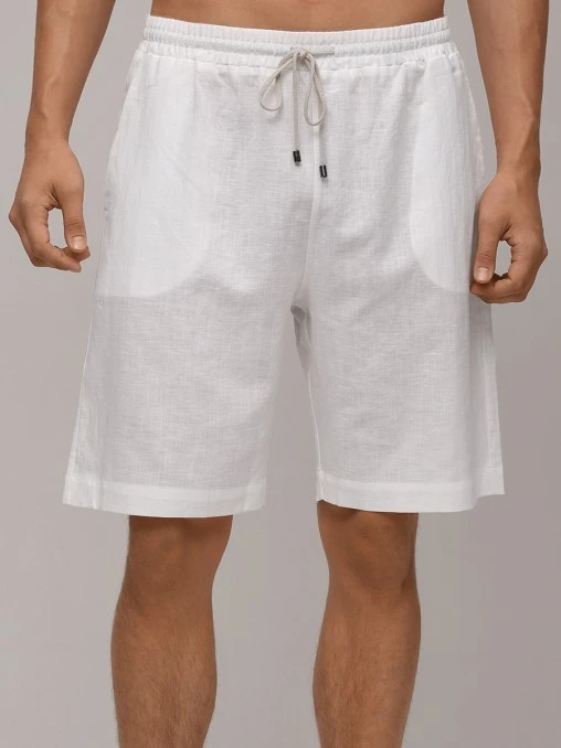 Шорты из хлопка и льна ZIMMERLI