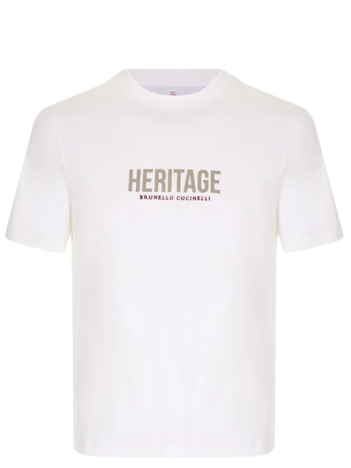 Футболка хлопковая BRUNELLO CUCINELLI