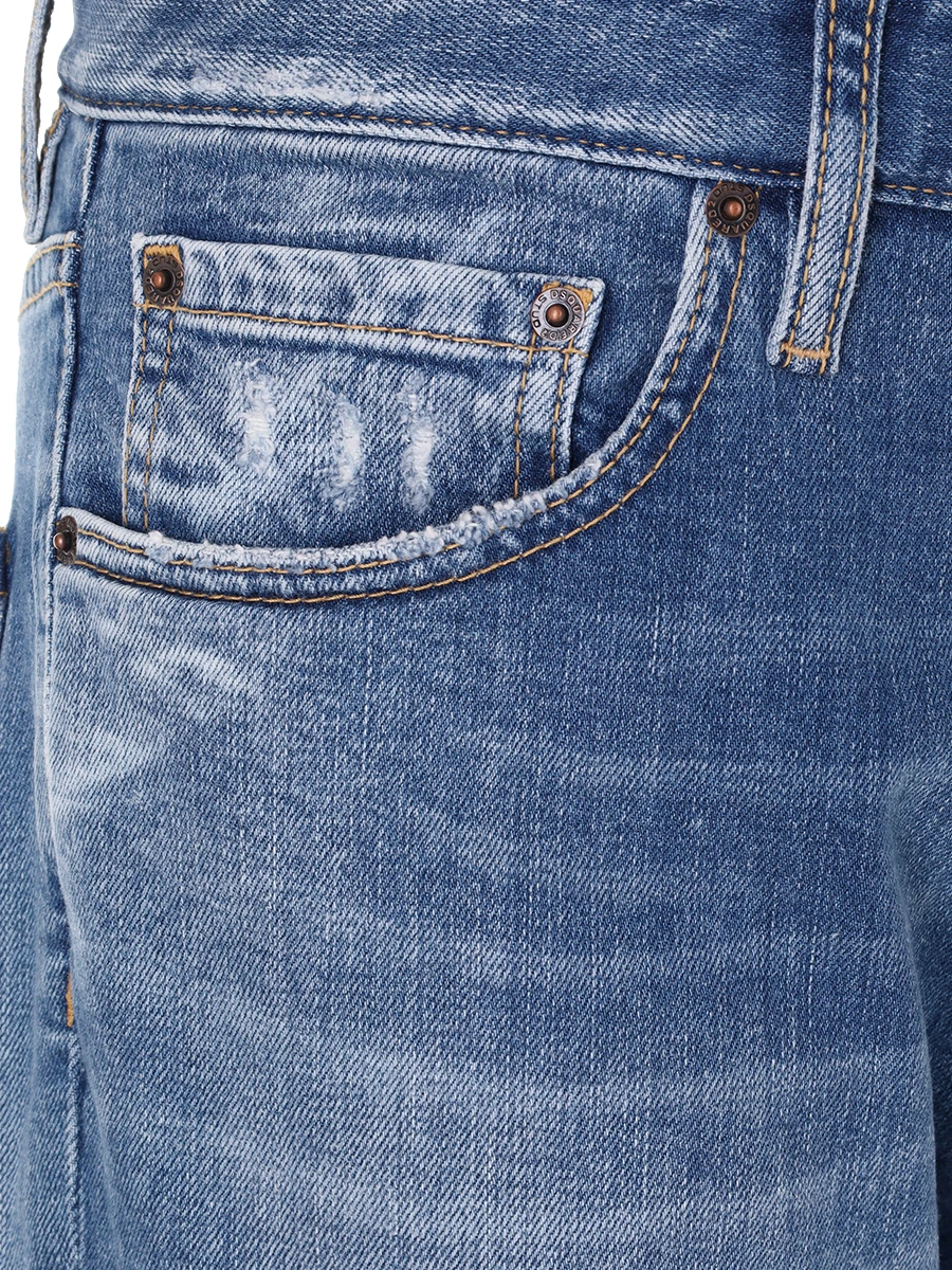 Джинсы Regular Fit хлопковые