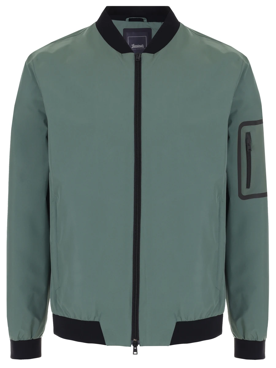 Бомбер однотонный