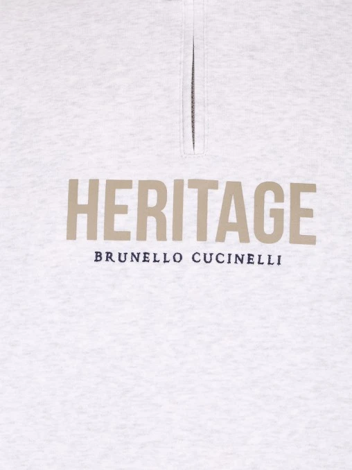 Толстовка хлопковая BRUNELLO CUCINELLI