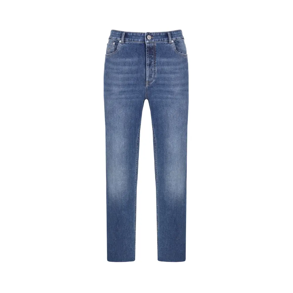 Джинсы Slim Fit хлопковые