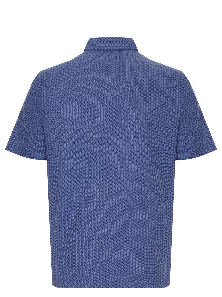 Поло из хлопка и шелка