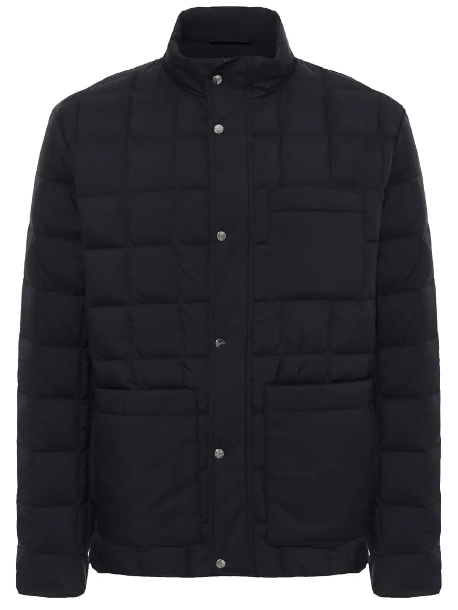 Пуховик стеганый