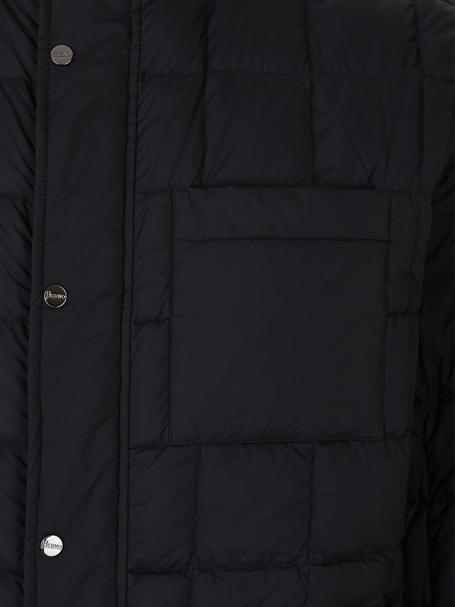 Пуховик стеганый