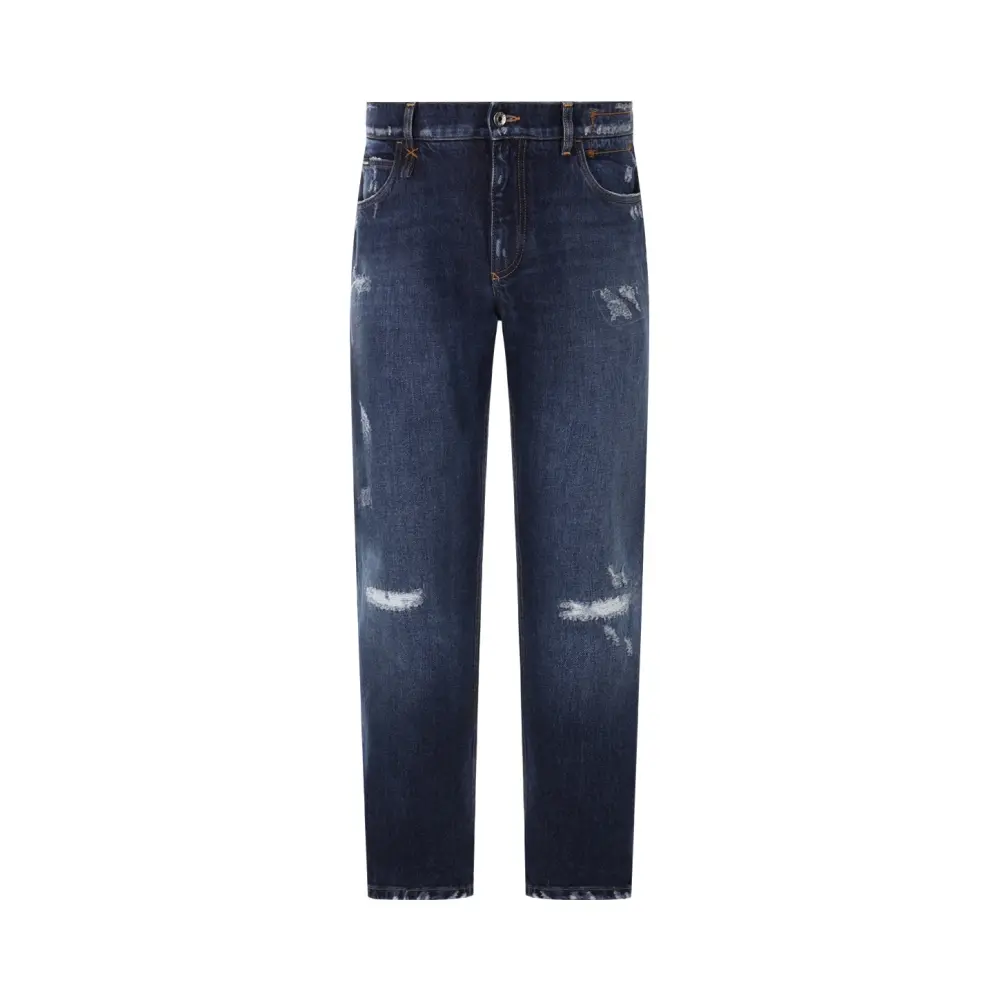 Джинсы Slim Fit хлопковые