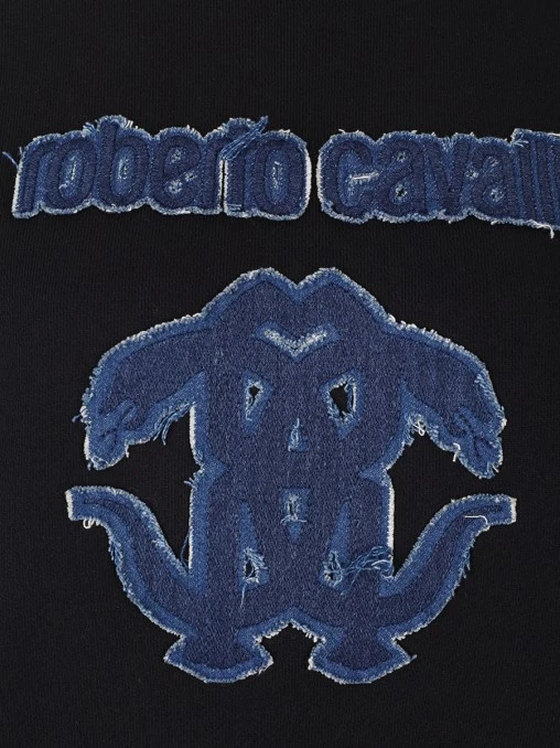 Толстовка хлопковая ROBERTO CAVALLI