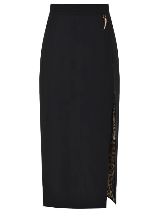 Юбка-карандаш однотонная ROBERTO CAVALLI